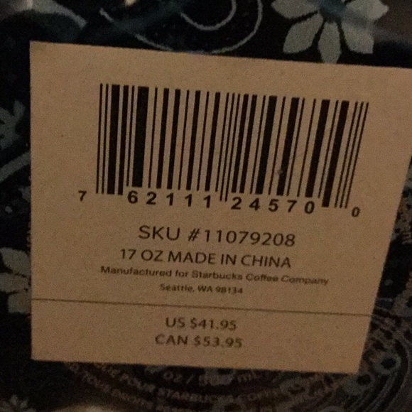 Liberty Fabrics & Swell Bottle. Sold by Starbucks - Picture 4 of 4